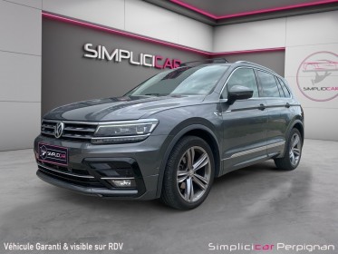 Volkswagen tiguan 2.0 tdi 150 dsg7 carat pack r-line éxt garantie 12 mois occasion simplicicar perpignan  simplicicar...