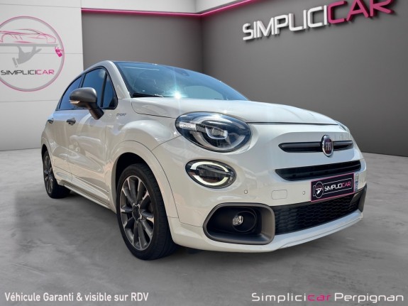 Fiat 500x my20 120ch sport carplay cuir gps clim garantie 12 mois europe occasion simplicicar perpignan  simplicicar...