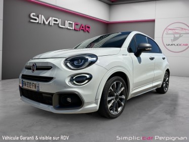 Fiat 500x my20 120ch sport carplay cuir gps clim garantie 12 mois europe occasion simplicicar perpignan  simplicicar...