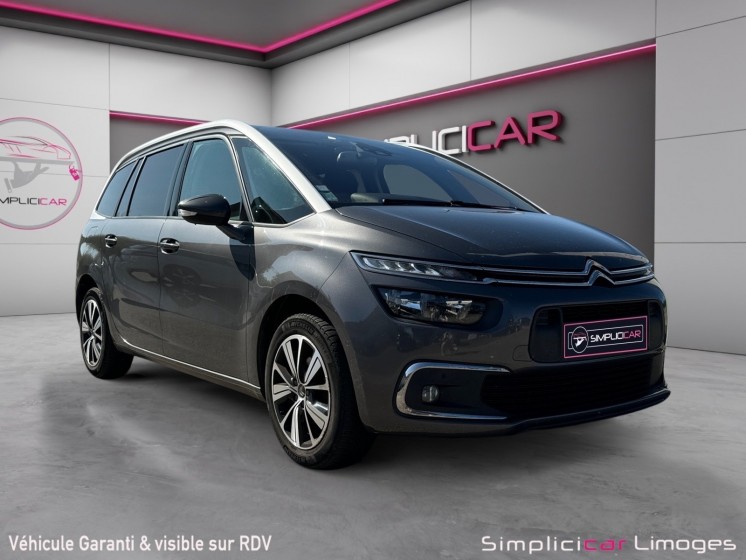 Citroen grand c4 picasso bluehdi 120 ss feel 7 places occasion simplicicar limoges  simplicicar simplicibike france