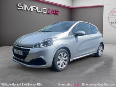 Peugeot 208 1.6 bluehdi 75ch bvm5 active occasion simplicicar brive la gaillarde  simplicicar simplicibike france