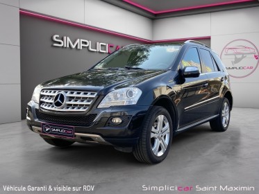 Mercedes classe m ml 350 cdi pack sport 4matic noir occasion simplicicar st-maximin simplicicar simplicibike france