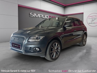 Audi q5 q5 v6 3.0 tdi clean diesel 258 quattro s line s tronic 7 occasion simplicicar brive la gaillarde  simplicicar...