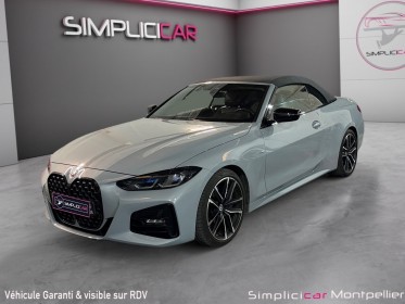 Bmw serie 4 cabriolet g23 420i 184ch bva8 m sport harman kardon occasion montpellier (34) simplicicar simplicibike france