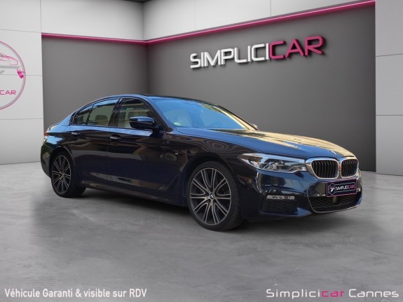 Bmw serie 5 g30 xdrive 265 ch bva8 m sport 530d occasion cannes (06) simplicicar simplicibike france