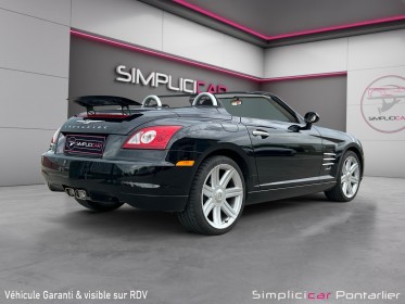 Chrysler crossfire roadster 3.2 v6 limited occasion simplicicar pontarlier simplicicar simplicibike france