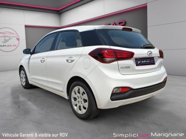 Hyundai i20 1.2 75 initia bluetooth/clim/1ere main - garantie 12 mois - occasion simplicicar marignane  simplicicar...