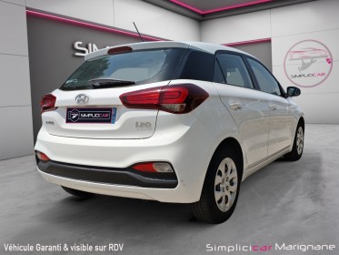 Hyundai i20 1.2 75 initia bluetooth/clim/1ere main - garantie 12 mois - occasion simplicicar marignane  simplicicar...