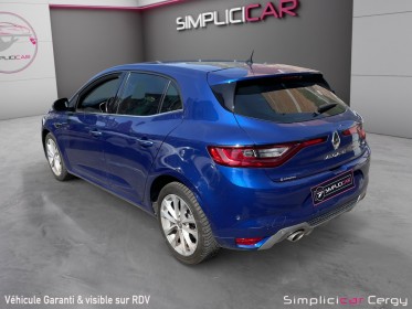 Renault megane iv berline iv tce 140 fap gt-line carplay camera garantie 12 mois occasion cergy (95) simplicicar simplicibike...