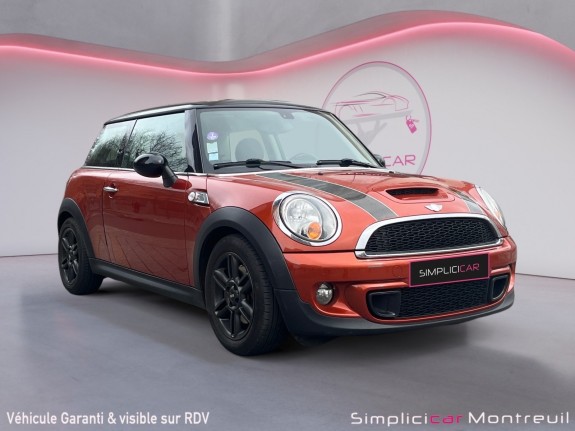 Mini hatch r56 184 ch cooper s bien entretenue garantie 12 mois. occasion montreuil (porte de vincennes)(75) simplicicar...