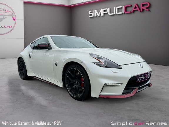 Nissan 370z coupe nismo 3.7 francaise v6 344 - entretien complet - véhicule d'origine occasion simplicicar rennes...