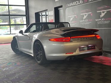 Porsche 911 991 carrera 4 gts cabriolet 991 carrera 4 gts cabriolet 3.8l 430 cv garantie-12-mois occasion  simplicicar aix...