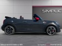 Mini jcw cabriolet 231ch gris nardo harman kardon cam recul affichage tete haute garantie occasion simplicicar marignane ...