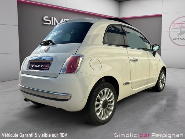 Fiat 500 69ch lounge toit ouvrant garantie 12 mois europe occasion simplicicar perpignan  simplicicar simplicibike france