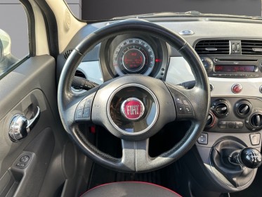 Fiat 500 69ch lounge toit ouvrant garantie 12 mois europe occasion simplicicar perpignan  simplicicar simplicibike france