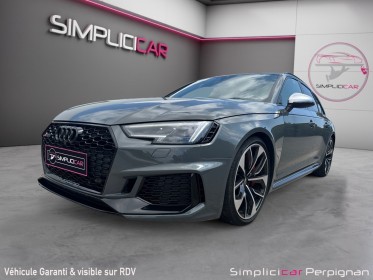 Audi rs4 avant v6 2.9 tfsi 450ch tiptronic 8 daytona grey matrix pack rs gps radar arr garantie 12 mois europe occasion...