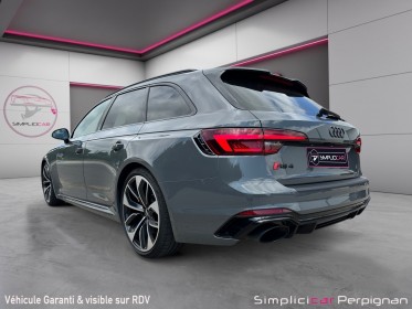 Audi rs4 avant v6 2.9 tfsi 450ch tiptronic 8 daytona grey matrix pack rs gps radar arr garantie 12 mois europe occasion...