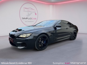 Bmw m6 coupe f13 m dkg/suivi bmw complet/full options/full black/pack carbone interieur/garantie occasion simplicicar...