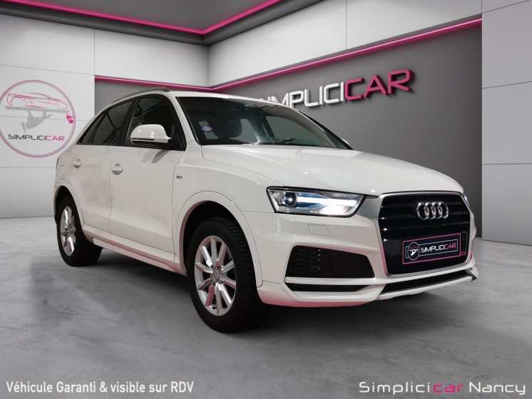 Audi q3 1.4 tfsi 150ch s line // garantie 12 mois occasion simplicicar nancy simplicicar simplicibike france