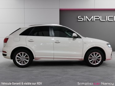 Audi q3 1.4 tfsi 150ch s line // garantie 12 mois occasion simplicicar nancy simplicicar simplicibike france