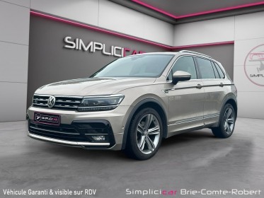 Volkswagen tiguan 2.0 tdi 150 dsg7 carat occasion simplicicar brie-comte-robert simplicicar simplicibike france