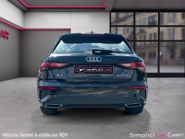 Audi a3 sportback 40 tfsie 204 s tronic 6 s-line / pack cuir surpiqure rouge / entretiens exclusif audi / garantie 12 mois...