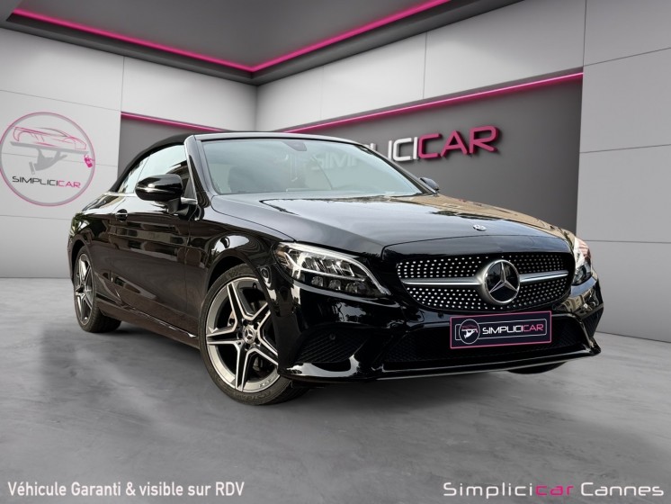 Mercedes classe c cabriolet 220 d 9g-tronic 4matic amg line occasion cannes (06) simplicicar simplicibike france