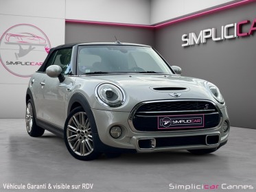 Mini cabriolet f57 cooper s bva6 192 ch finition john cooper works occasion cannes (06) simplicicar simplicibike france