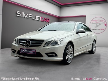 Mercedes classe e coupe 500 a executive full options occasion cannes (06) simplicicar simplicibike france