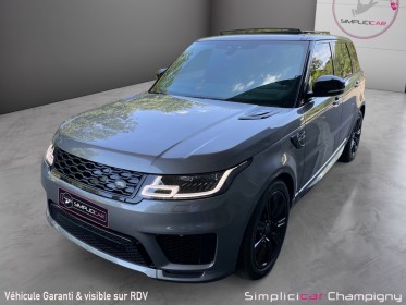 Land rover range rover sport mark ix p400e phev 2.0l 404ch hse - meridian - toit ouvrant occasion champigny-sur-marne (94)...