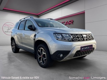 Dacia duster blue dci 115 4x4 prestige occasion simplicicar limoges  simplicicar simplicibike france