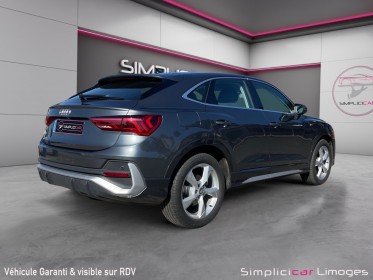 Audi q3 sportback 35 tdi 150 ch s tronic 7 s line occasion simplicicar limoges  simplicicar simplicibike france