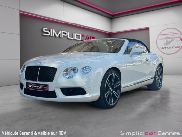 Bentley continental gtc v8 4.0 507 ch bva occasion cannes (06) simplicicar simplicibike france