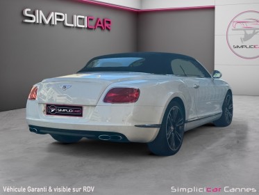 Bentley continental gtc v8 4.0 507 ch bva occasion cannes (06) simplicicar simplicibike france