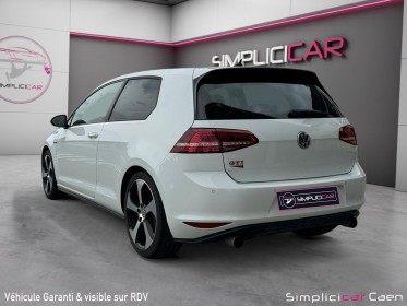 Volkswagen golf gti 2.0 tsi 220ch/toit ouvrant/sellerie cuir alcantara sur mesure/bluemotion technology occasion simplicicar...