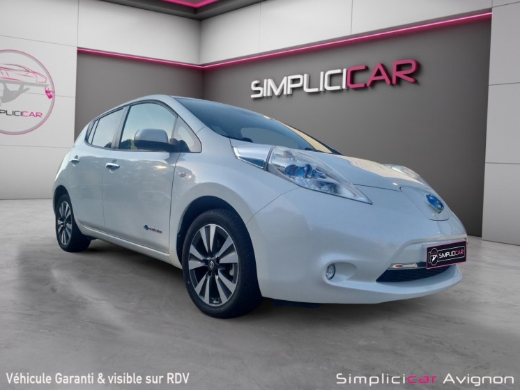 Nissan leaf flex entreprise electrique tekna 109ch full option cuir gps camera siege ventilles av et ar autonomie 100/150km...