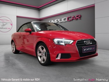 Audi a3 cabriolet 1.4 tfsi ultra 150ch s-tronic 7 / garantie 12 mois incluse occasion simplicicar nancy simplicicar...