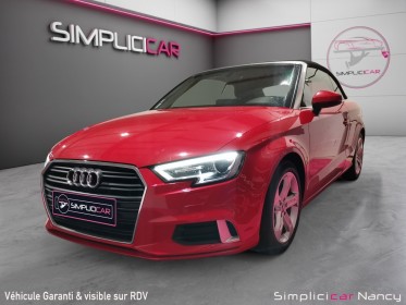 Audi a3 cabriolet 1.4 tfsi ultra 150ch s-tronic 7 / garantie 12 mois incluse occasion simplicicar nancy simplicicar...