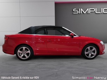 Audi a3 cabriolet 1.4 tfsi ultra 150ch s-tronic 7 / garantie 12 mois incluse occasion simplicicar nancy simplicicar...