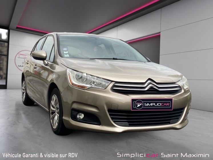 Citroen c4 vti 120 attraction occasion simplicicar st-maximin simplicicar simplicibike france