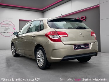 Citroen c4 vti 120 attraction occasion simplicicar st-maximin simplicicar simplicibike france