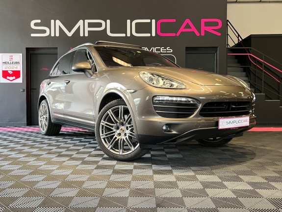 Porsche cayenne s tiptronic  porsche cayenne s v8 4.8 400cv garantie 12 mois occasion  simplicicar aix les bains simplicicar...