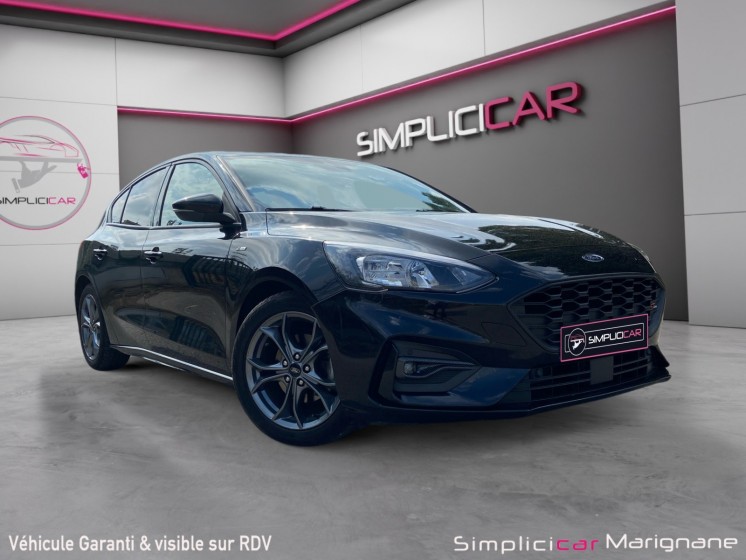 Ford focus 1.5 ecoboost 150 st line carplay/radar av ar/induction - garantie 12 mois - occasion simplicicar marignane ...