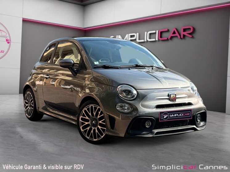 Abarth 595 my16 1.4 turbo 16v t-jet 145 ch bva5 occasion cannes (06) simplicicar simplicibike france