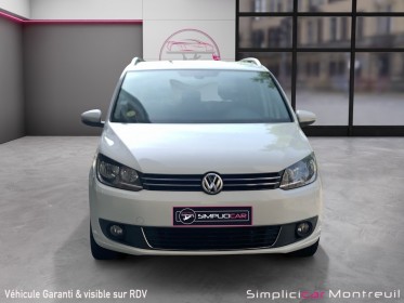 Volkswagen touran 1.6 tdi 105 fap bluemotion confortline/garantie 12 mois/entretiens  vw occasion montreuil (porte de...