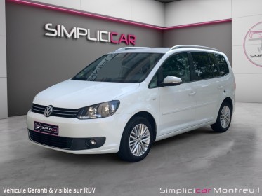 Volkswagen touran 1.6 tdi 105 fap bluemotion confortline/garantie 12 mois/entretiens  vw occasion montreuil (porte de...