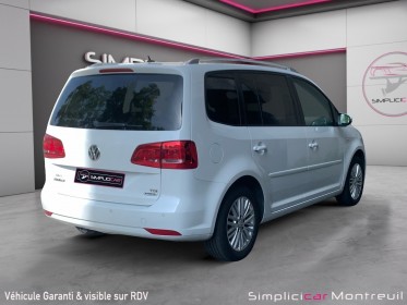 Volkswagen touran 1.6 tdi 105 fap bluemotion confortline/garantie 12 mois/entretiens  vw occasion montreuil (porte de...