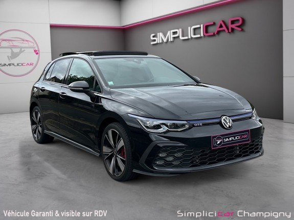 Volkswagen golf 1.4 hybrid rechargeable 245 dsg6 gte - toit ouvrant - carplay sans fil - régulateur adaptatif occasion...