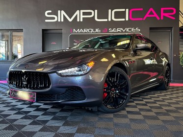 Maserati ghibli ghibli 3.0 v6 410 sq4 full entretien maserati garantie 12 mois occasion  simplicicar aix les bains...