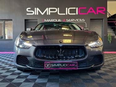 Maserati ghibli ghibli 3.0 v6 410 sq4 full entretien maserati garantie 12 mois occasion  simplicicar aix les bains...